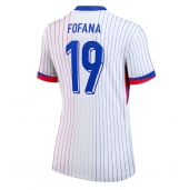 Maillot de football Réplique France Youssouf Fofana #19 Extérieur Femme Europe 2024 Manche Courte