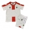 Maillot de football Réplique Géorgie Domicile Enfant Europe 2024 Manche Courte (+ Pantalon court)