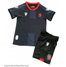 Maillot de football Réplique Géorgie Extérieur Enfant Europe 2024 Manche Courte (+ Pantalon court)