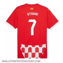 Maillot de football Réplique Girona Cristhian Stuani #7 Domicile 2024-25 Manche Courte