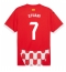 Maillot de football Réplique Girona Cristhian Stuani #7 Domicile 2024-25 Manche Courte