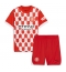 Maillot de football Réplique Girona Domicile Enfant 2024-25 Manche Courte (+ Pantalon court)