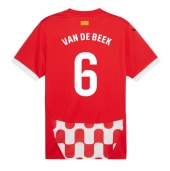 Maillot de football Réplique Girona Donny van de Beek #6 Domicile 2024-25 Manche Courte