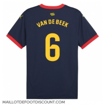 Maillot de football Réplique Girona Donny van de Beek #6 Extérieur 2024-25 Manche Courte