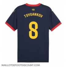 Maillot de football Réplique Girona Viktor Tsyhankov #8 Extérieur 2024-25 Manche Courte