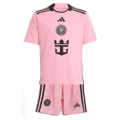 Maillot de football Réplique Inter Miami Domicile Enfant 2024-25 Manche Courte (+ Pantalon court)