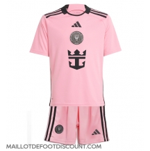 Maillot de football Réplique Inter Miami Domicile Enfant 2024-25 Manche Courte (+ Pantalon court)