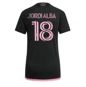 Maillot de football Réplique Inter Miami Jordi Alba #18 Extérieur Femme 2024-25 Manche Courte