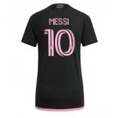 Maillot de football Réplique Inter Miami Lionel Messi #10 Extérieur Femme 2024-25 Manche Courte