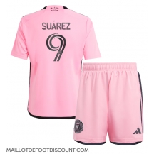 Maillot de football Réplique Inter Miami Luis Suarez #9 Domicile Enfant 2024-25 Manche Courte (+ Pantalon court)