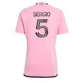 Maillot de football Réplique Inter Miami Sergio Busquets #5 Domicile 2024-25 Manche Courte