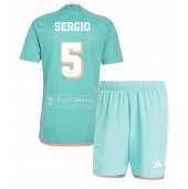 Maillot de football Réplique Inter Miami Sergio Busquets #5 Troisième Enfant 2024-25 Manche Courte (+ Pantalon court)