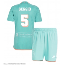 Maillot de football Réplique Inter Miami Sergio Busquets #5 Troisième Enfant 2024-25 Manche Courte (+ Pantalon court)