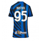 Maillot de football Réplique Inter Milan Alessandro Bastoni #95 Domicile Femme 2024-25 Manche Courte