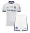 Maillot de football Réplique Inter Milan Alessandro Bastoni #95 Extérieur Enfant 2024-25 Manche Courte (+ Pantalon court)