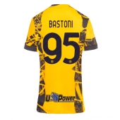 Maillot de football Réplique Inter Milan Alessandro Bastoni #95 Troisième Femme 2024-25 Manche Courte