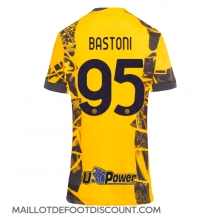 Maillot de football Réplique Inter Milan Alessandro Bastoni #95 Troisième Femme 2024-25 Manche Courte