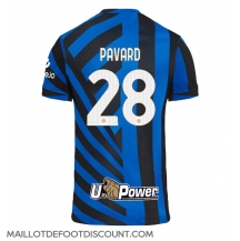 Maillot de football Réplique Inter Milan Benjamin Pavard #28 Domicile 2024-25 Manche Courte