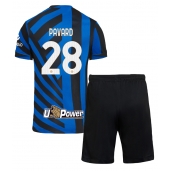 Maillot de football Réplique Inter Milan Benjamin Pavard #28 Domicile Enfant 2024-25 Manche Courte (+ Pantalon court)