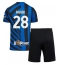 Maillot de football Réplique Inter Milan Benjamin Pavard #28 Domicile Enfant 2024-25 Manche Courte (+ Pantalon court)