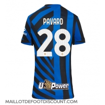 Maillot de football Réplique Inter Milan Benjamin Pavard #28 Domicile Femme 2024-25 Manche Courte