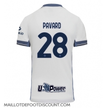 Maillot de football Réplique Inter Milan Benjamin Pavard #28 Extérieur 2024-25 Manche Courte