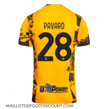 Maillot de football Réplique Inter Milan Benjamin Pavard #28 Troisième 2024-25 Manche Courte