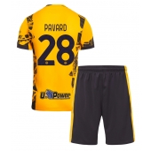 Maillot de football Réplique Inter Milan Benjamin Pavard #28 Troisième Enfant 2024-25 Manche Courte (+ Pantalon court)