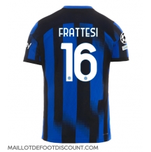 Maillot de football Réplique Inter Milan Davide Frattesi #16 Domicile 2023-24 Manche Courte