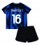 Maillot de football Réplique Inter Milan Davide Frattesi #16 Domicile Enfant 2023-24 Manche Courte (+ Pantalon court)