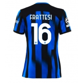 Maillot de football Réplique Inter Milan Davide Frattesi #16 Domicile Femme 2023-24 Manche Courte