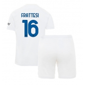 Maillot de football Réplique Inter Milan Davide Frattesi #16 Extérieur Enfant 2023-24 Manche Courte (+ Pantalon court)