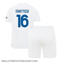 Maillot de football Réplique Inter Milan Davide Frattesi #16 Extérieur Enfant 2023-24 Manche Courte (+ Pantalon court)