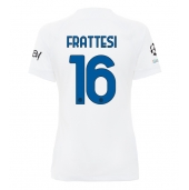 Maillot de football Réplique Inter Milan Davide Frattesi #16 Extérieur Femme 2023-24 Manche Courte