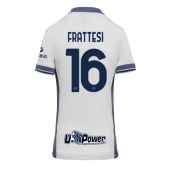 Maillot de football Réplique Inter Milan Davide Frattesi #16 Extérieur Femme 2024-25 Manche Courte