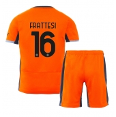 Maillot de football Réplique Inter Milan Davide Frattesi #16 Troisième Enfant 2023-24 Manche Courte (+ Pantalon court)