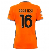 Maillot de football Réplique Inter Milan Davide Frattesi #16 Troisième Femme 2023-24 Manche Courte