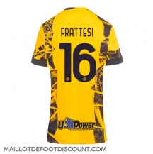 Maillot de football Réplique Inter Milan Davide Frattesi #16 Troisième Femme 2024-25 Manche Courte