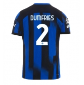 Maillot de football Réplique Inter Milan Denzel Dumfries #2 Domicile 2023-24 Manche Courte