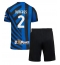 Maillot de football Réplique Inter Milan Denzel Dumfries #2 Domicile Enfant 2024-25 Manche Courte (+ Pantalon court)