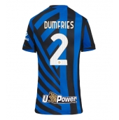 Maillot de football Réplique Inter Milan Denzel Dumfries #2 Domicile Femme 2024-25 Manche Courte