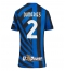 Maillot de football Réplique Inter Milan Denzel Dumfries #2 Domicile Femme 2024-25 Manche Courte