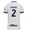 Maillot de football Réplique Inter Milan Denzel Dumfries #2 Extérieur 2024-25 Manche Courte