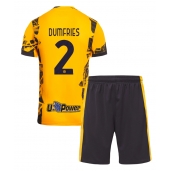 Maillot de football Réplique Inter Milan Denzel Dumfries #2 Troisième Enfant 2024-25 Manche Courte (+ Pantalon court)