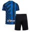 Maillot de football Réplique Inter Milan Domicile Enfant 2024-25 Manche Courte (+ Pantalon court)