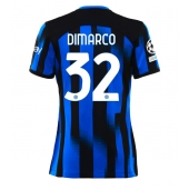 Maillot de football Réplique Inter Milan Federico Dimarco #32 Domicile Femme 2023-24 Manche Courte