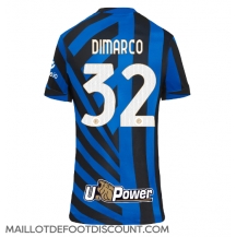 Maillot de football Réplique Inter Milan Federico Dimarco #32 Domicile Femme 2024-25 Manche Courte