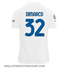 Maillot de football Réplique Inter Milan Federico Dimarco #32 Extérieur 2023-24 Manche Courte