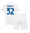 Maillot de football Réplique Inter Milan Federico Dimarco #32 Extérieur Enfant 2023-24 Manche Courte (+ Pantalon court)