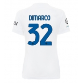 Maillot de football Réplique Inter Milan Federico Dimarco #32 Extérieur Femme 2023-24 Manche Courte